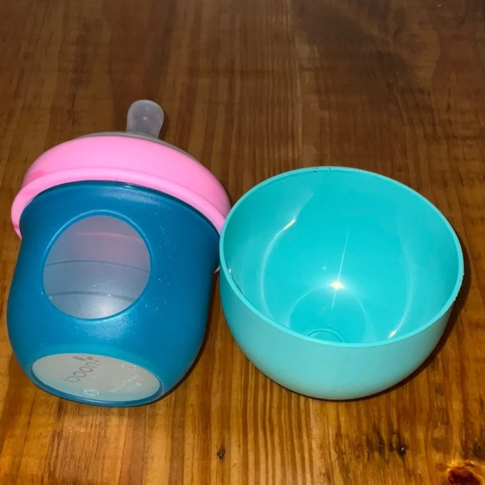 Boon Nursh Silicone Baby Bottle (120nL/4oz)